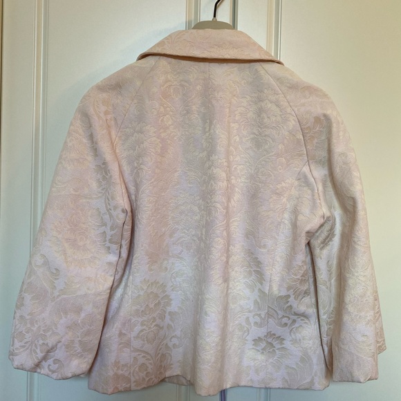 AMAZING BELL SLEEVE JACKET by DEBBIE SHUCHAT Sz L . - Picture 3 of 12